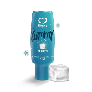 Gel Térmico Beijável Yummy Ice Menta Extra Forte Sexy Fantasy 15ml