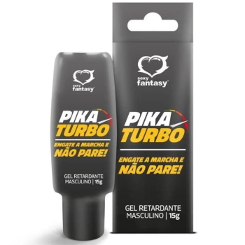 Gel Retardante Masculino Pika Turbo Sexy Fantasy 15g
