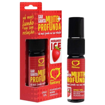 Spray Dessensibilizante Beijável Garganta Profunda Sexy Fantasy 15ml