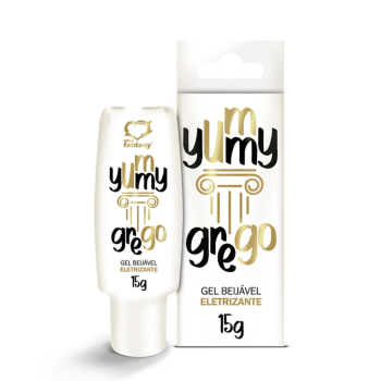 Gel Beijável Eletrizante Yummy Grego Sexy Fantasy 15g
